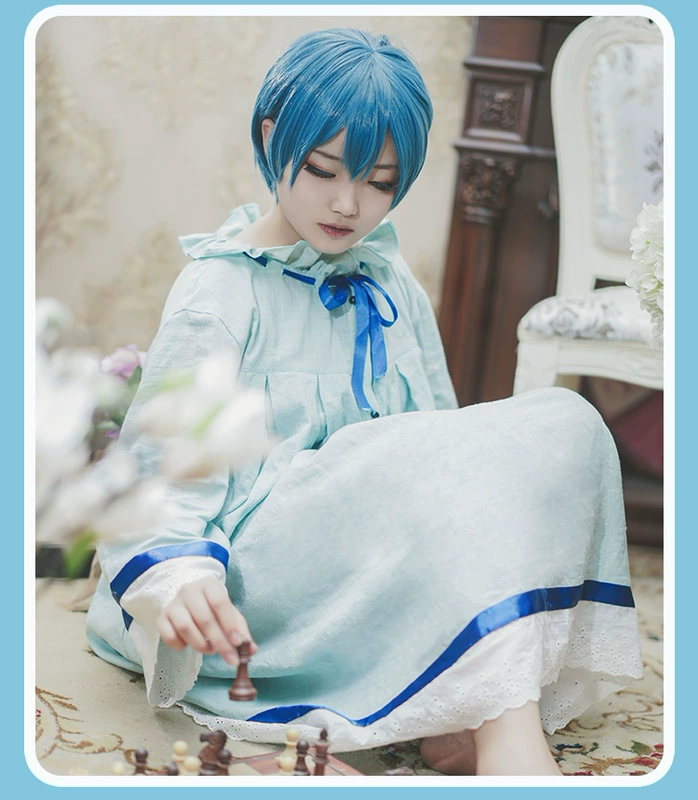 Yu Meng COS phó tế đen Xier pyjama váy ngủ liti Lolita hàng ngày phục vụ tại nhà COSPLAY trang phục phụ nữ cosplay