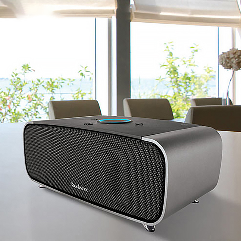 Macro Triplet Brookstone Big Blue StudioB Desktop Wireless Bluetooth