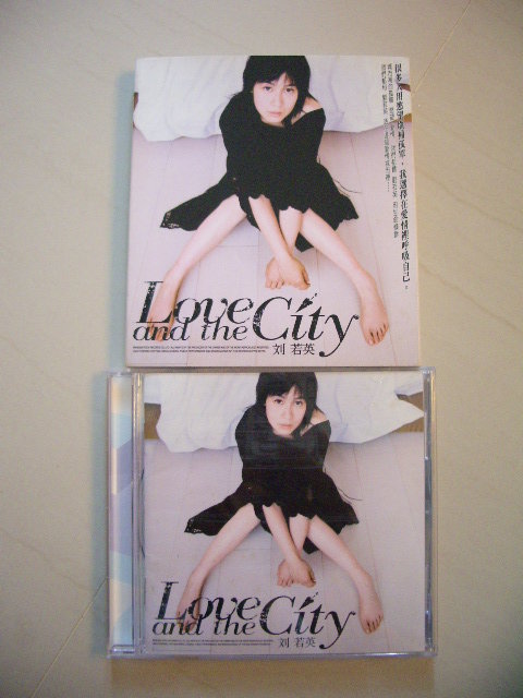 Liu Ruoying Love And The City spot with extra paper box Rolling Stone Records release first edition CD