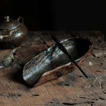 The new teas for the new teaspoon of the new tea the teaspoon of the shadowy owood tea Hormugi the solitude of the woodware with the shape of the solitary