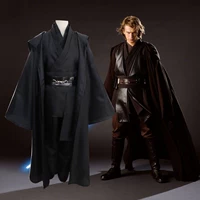 Star Wars COS quần áo nam chiến binh da đen trưởng thành đầy đủ bộ trang phục nhập vai cosplay Halloween - Cosplay đồ ngủ cosplay