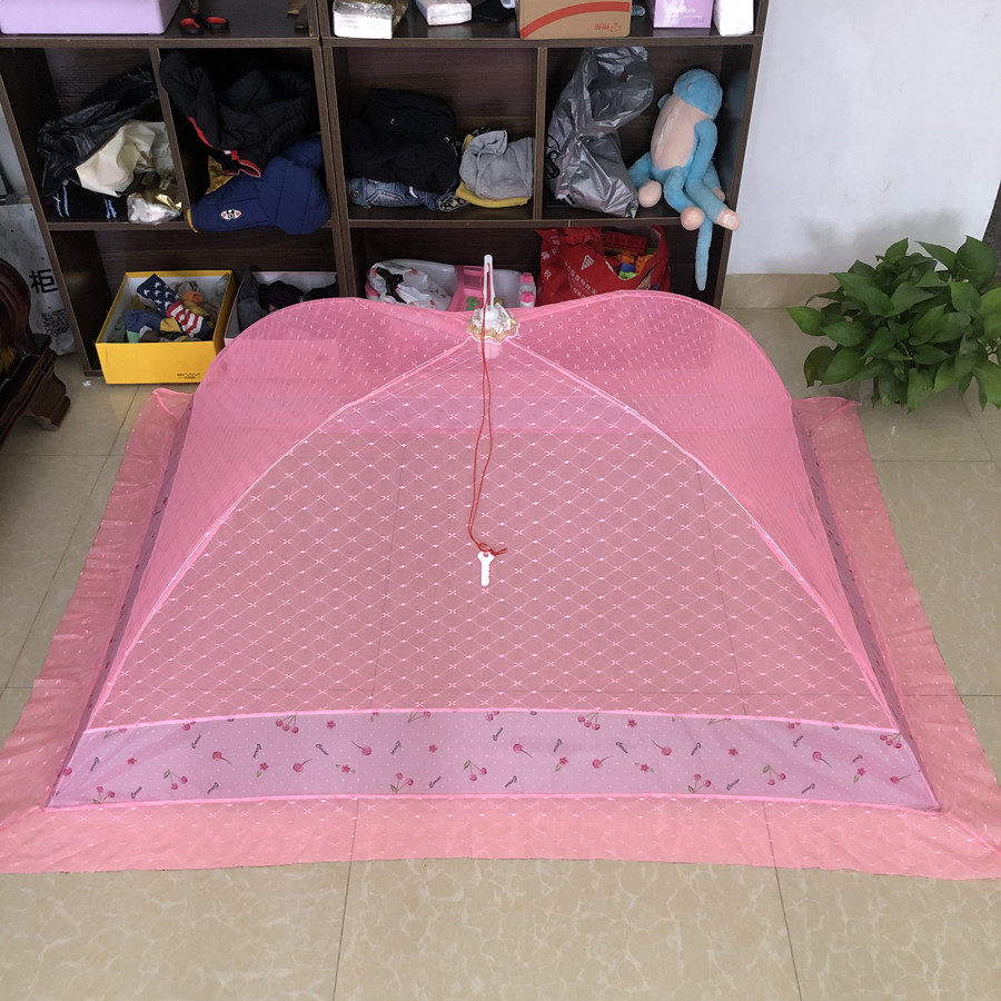 Baby cot without installation of floor mosquito cover imitation of baby baby children and children with bottomless foldable mosquito net cover