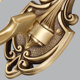 All-Copper European-Style Wall Lamp for Living Room, Simple European-Style Tv Background Wall, Bedroom Bedside Wall Lamp, Antique Staircase Jade Copper Wall Lamp