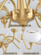 New All-Copper Living Room Chandelier, Light French Style, Cream Modern Minimalist, Elegant American Bedroom Main Light, Vintage Lighting Fixtures