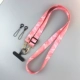 Черная карта полоса+Messenger Pink Canvas