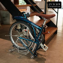 CRANSTON R20 Max Electric Blue 9-speed 20-inch retro urban lightweight and portable small cloth folding bicycle