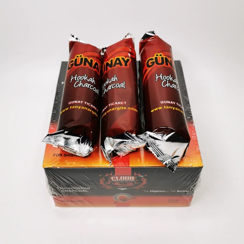 Водяной дым для древесного угля.