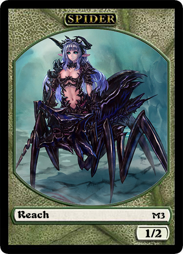M3 Card MTG MTG MDM Metal Derivatives Season 11 - Spider