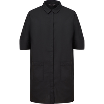 (Same style in shopping malls) LESS 2024 spring new casual simple black short-sleeved dress 2O4G14350