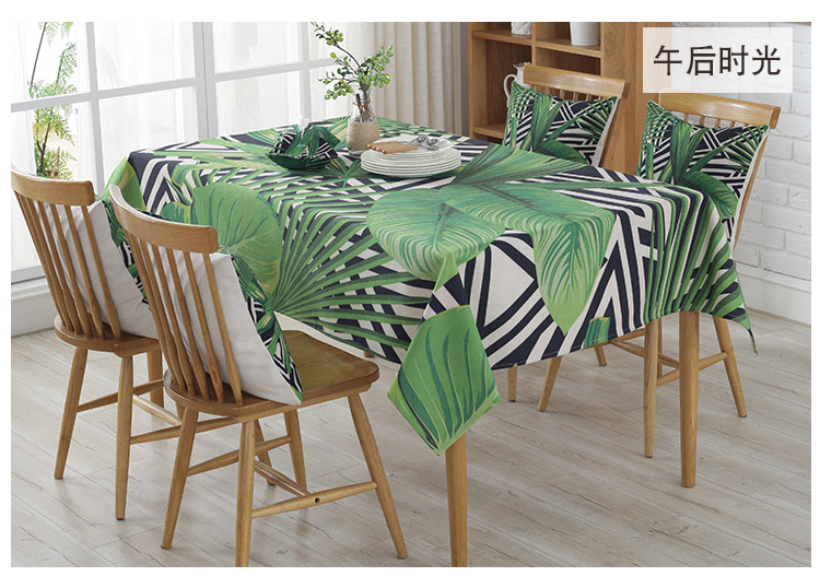 Tình yêu Ruyi hiện đại Của Trung Quốc mực sơn vải cotton linen bảng vải phòng khách nhà hình chữ nhật bàn cà phê khăn trải bàn khăn trải bàn khăn bàn hội nghị