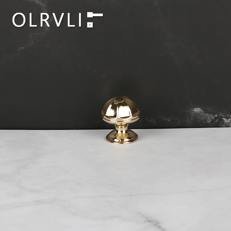 Italy Sublight Golden Door Handle Superior Brass Golden Wardrobe Handle Kitchen Drawers Handle