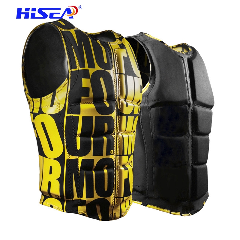 Sea Rise Professional Surfing Vest Lifejacket Motorboat Waistcoat Letters Fashion Printed Overplay Buoyancy Protective Vest-Taobao