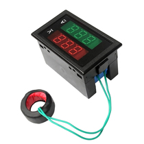 DL85-2041 LED AC current meter voltmeter AC80-300V AC50A dual display combination meter