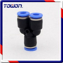 Pneumatic element PY6 pneumatic tube quick plug connector PY8 Y type tee PY4 PY10 PY12 PY16
