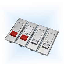 Distribution box lock plane lock bounce lock fire box lock zinc alloy MS603 red and white button equipment iron cabinet lock