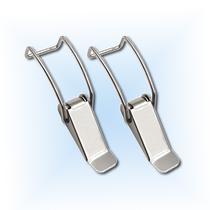 Stainless steel buckle duckbill buckle 111 iron nickel-plated luggage long hook lock industrial machinery spring toolbox buckle