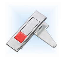 Fire cabinet lock button flat lock MS603-1 red bead A without key file cabinet lock power distribution cabinet electric box lock