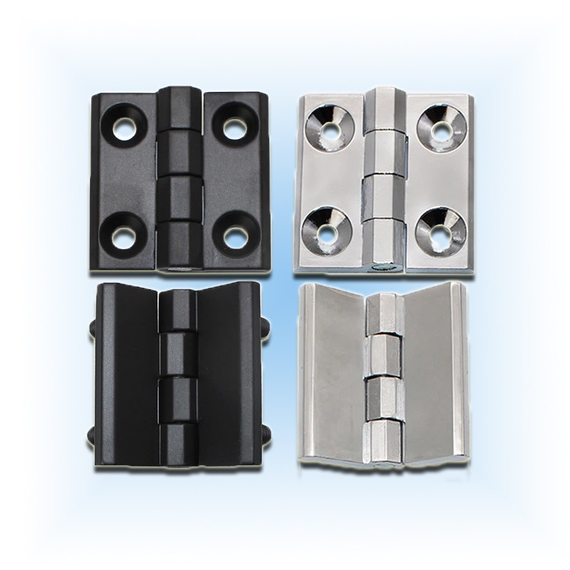 Welded hinged cabinet door hinge square folding hinge switch cabinet power distribution cabinet industrial load-bearing stainless steel CL226