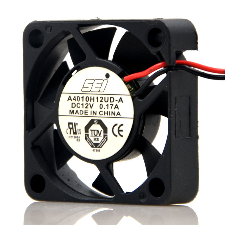 SEI A4010H12UD-A 0 12V 17A 4CM 4010 recorders miniature heat dissipation equipment fan