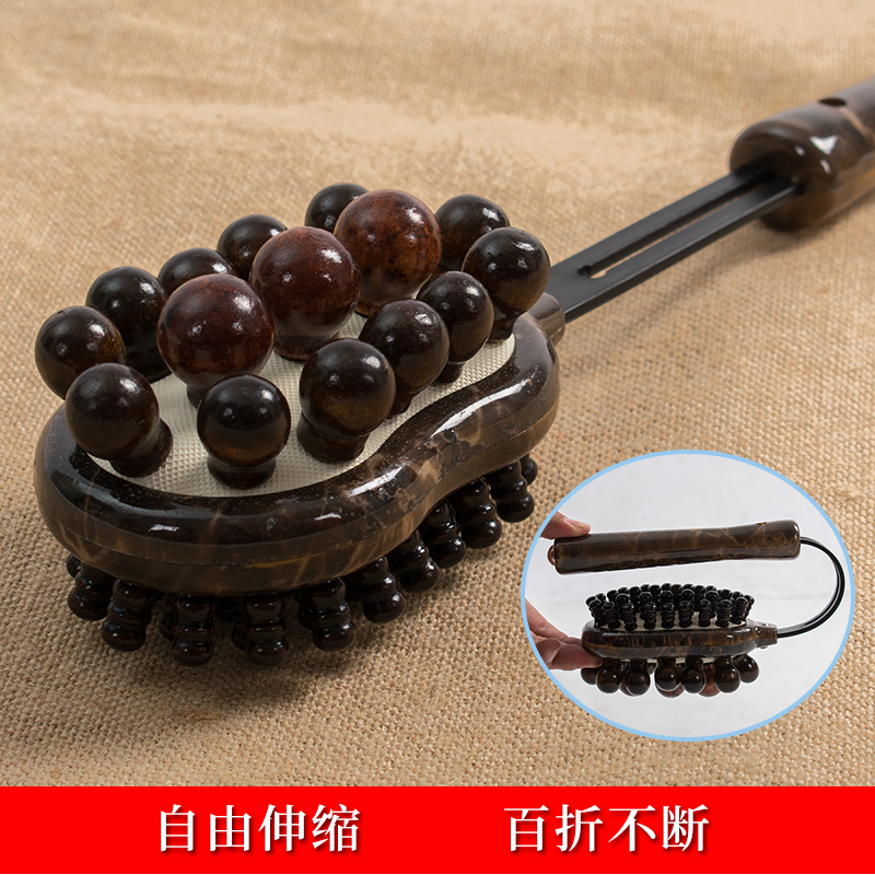 Mahogany massage hammer meridian beating massage stick handheld massager hammer hammer hammer