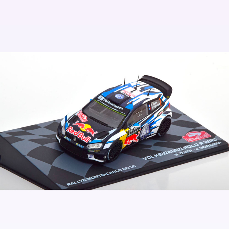 Vw Polo R Wrc Volkswagen Polo Car Model 1/43 2016 Monte Carlo Winner Ixo