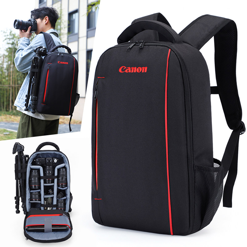 Suitable for Canon Nikon Sony professional SLR camera bag drone bag photography backpack unisex