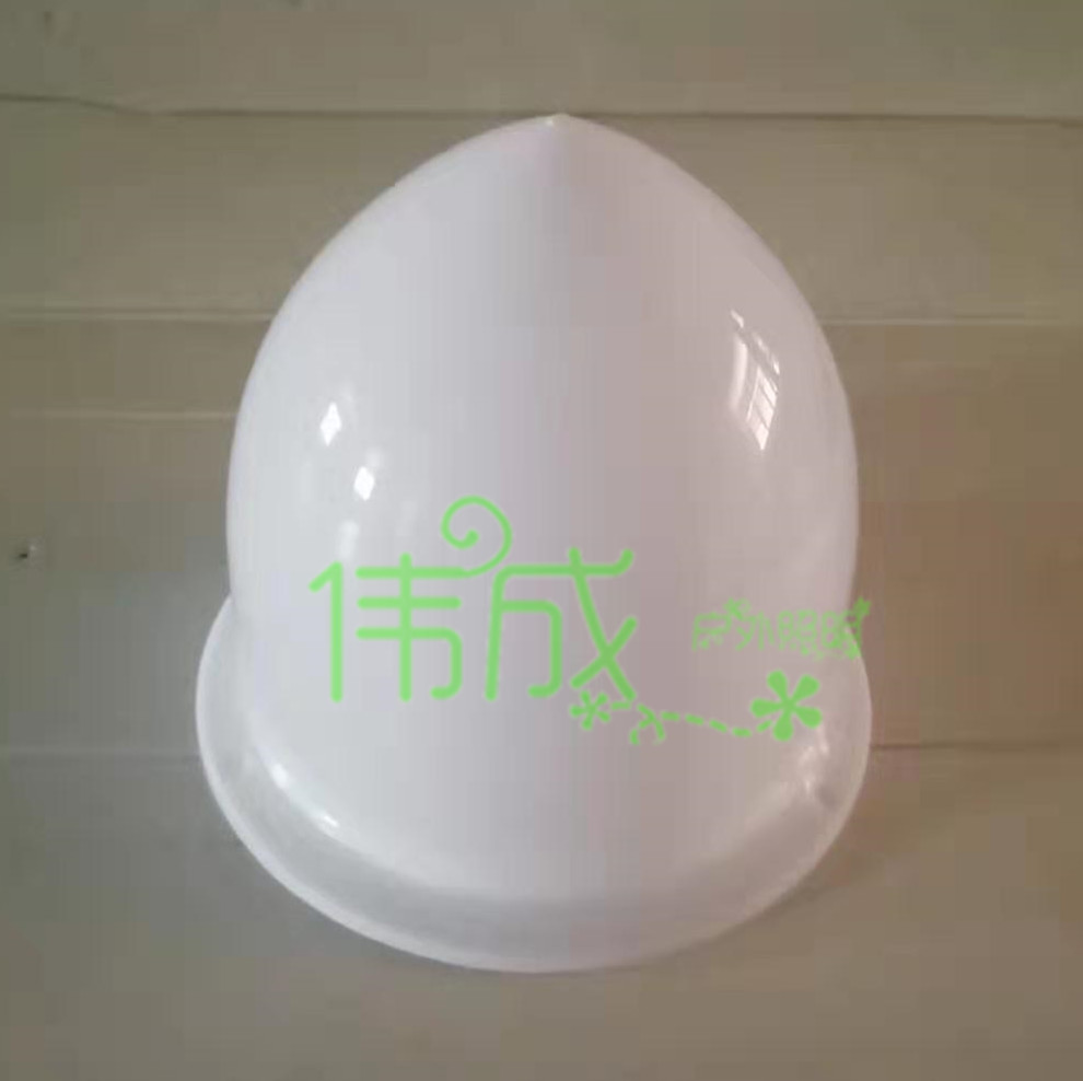 Easy replacement of outdoor lighting DIY accessories Chicken heart cover Milk white acrylic lampshade outdoor lamp accessories