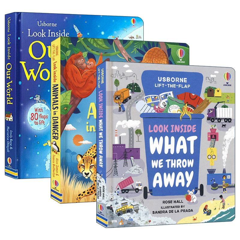 英国の絵本Usborne Look insideシリーズ6冊セット英語絵本 Usborne See