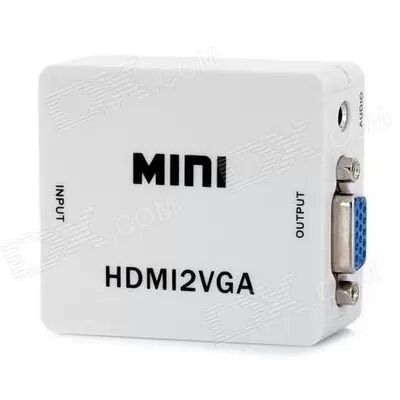 HDMI converter HDMl turn VGA with audio high-definition millet box computer to vga connector connecting line