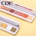 CDE Morandi Nine Color Eyeshadow Palette 9 Pearlescent Glitter Polarized Matte Sequins in Disgusting World Net Red Quick Hand Shaking - Bóng mắt