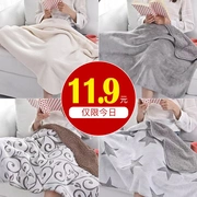 Lamb nhung chăn san hô lông cừu chăn văn phòng ngủ trưa chăn đầu gối flannel chăn thường chăn nhỏ