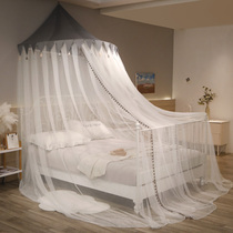 2021 ceiling type New Princess wind mosquito net household convenient disassembly and washing dome free installation childrens encryption thick female