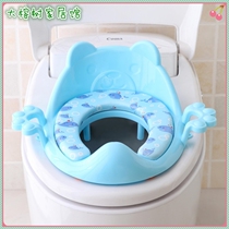 Kid cartoon toilet collar male and female baby sitting pitchman ring baby enlarge toilet lid universal childrens toilet bowl