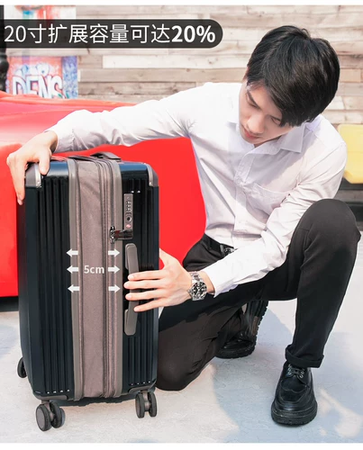 Чемодан с молнией, вместительная и большая коробка для путешествий, 20 дюймов