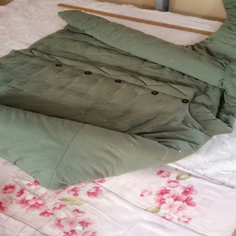 Winter new winter old style traditional cotton padded jacket All cotton quilted cotton buttons hand cotton buttons to thicken up and set up