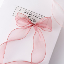 Dream Huayuan South Korea imported fishtail gauze floral packaging material hand-held Flower bundle silk belt bag flower ribbon flower Flower Flower Flower ribbon