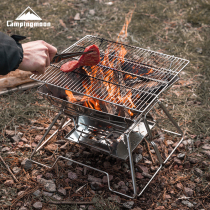 Coleman grillers stainless steel with charcoal oven thickened outdoor oven wild folding carbon oven