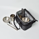 Утепленная охлаждаемая сумка-холодильник для кемпинга, портативная водонепроницаемая сумка-органайзер