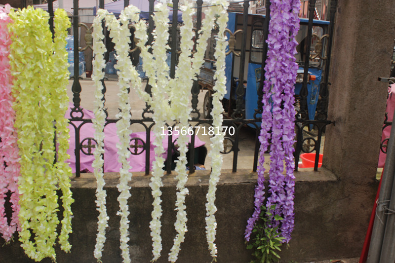 Hoa cẩm tú cầu hoa nhân tạo chuỗi hoa trang trí hoa lan hồ điệp hoa phong lan - Hoa nhân tạo / Cây / Trái cây hoa giả trang trí