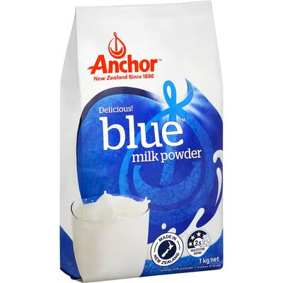 New Zealand direct mail Anchor Adult milk Powder Anchor milk Powder Student and Adolescent High Calcium Milk Powder 1kg Whole fat skimmed
