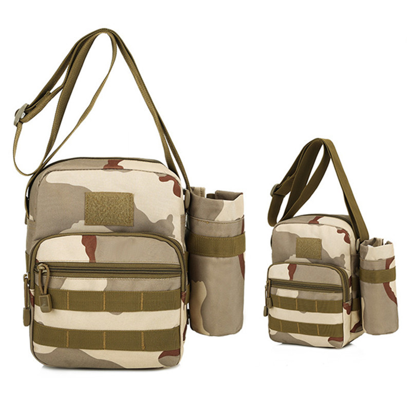 Outdoor camouflage multi-purpose tactical sports commuter carry-on men and women shoulder bag shoulder bag messenger kettle travel backpack
