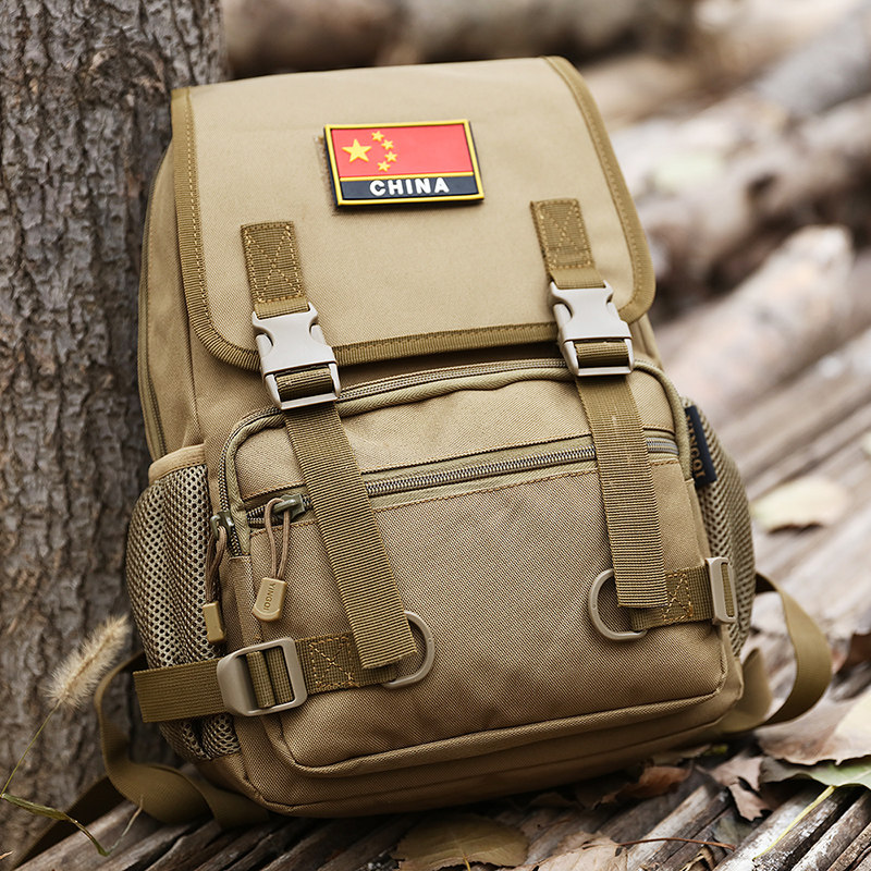 Outdoor Camouflage Men and Women Tourism Mountaineering Small Shoulder Bag for Children's School School