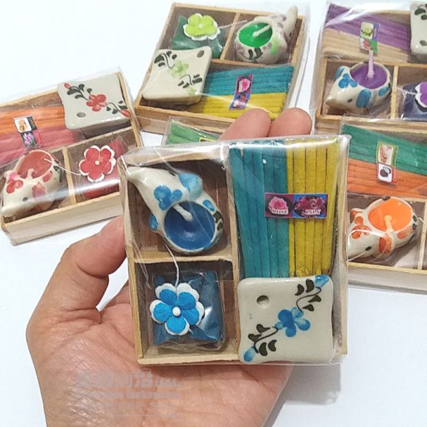 Thái hương hộp quà tặng nón hương dòng kép sử dụng hương giữ voi voi quà tặng du lịch hương liệu thư tay hộp quà tặng - Sản phẩm hương liệu hương thắp
