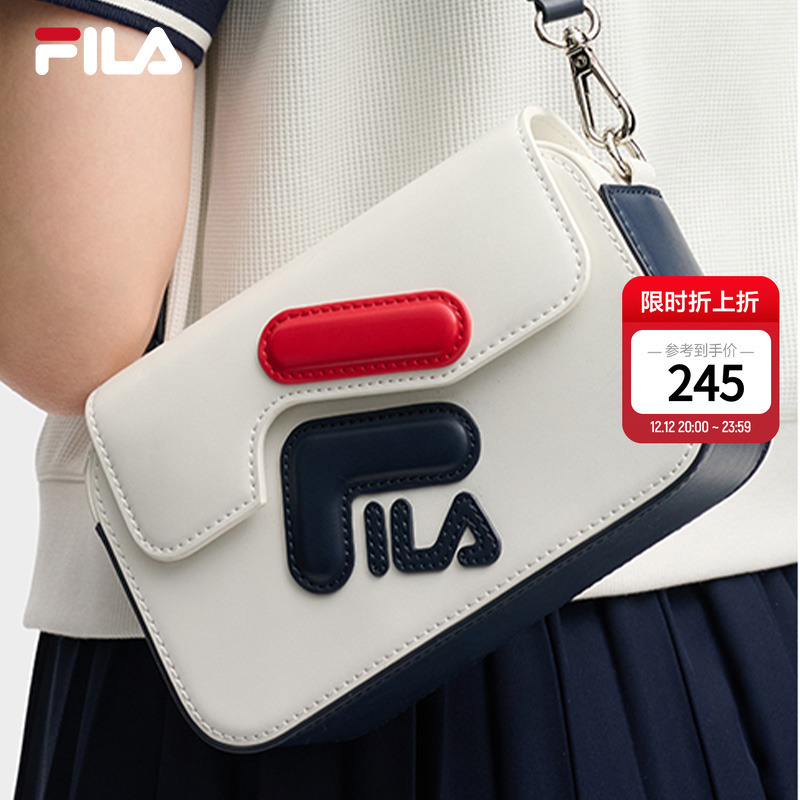 Fila Casual Shoulder Bag, New Autumn Crossbody Small Square Bag, Versatile Women's Crossbody Bag