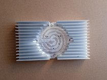 LED coral lamp DIY with aluminum heat sink CNC processing