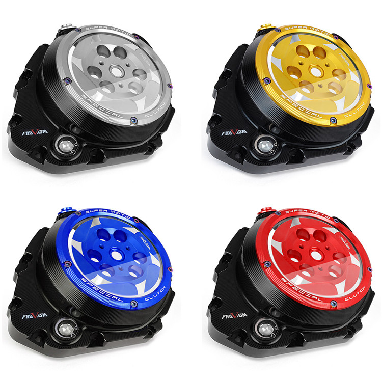 FAUVSM adapted to Suzuki GSX-S1000 F 18-21 modified clutch cover transparent clutch cover