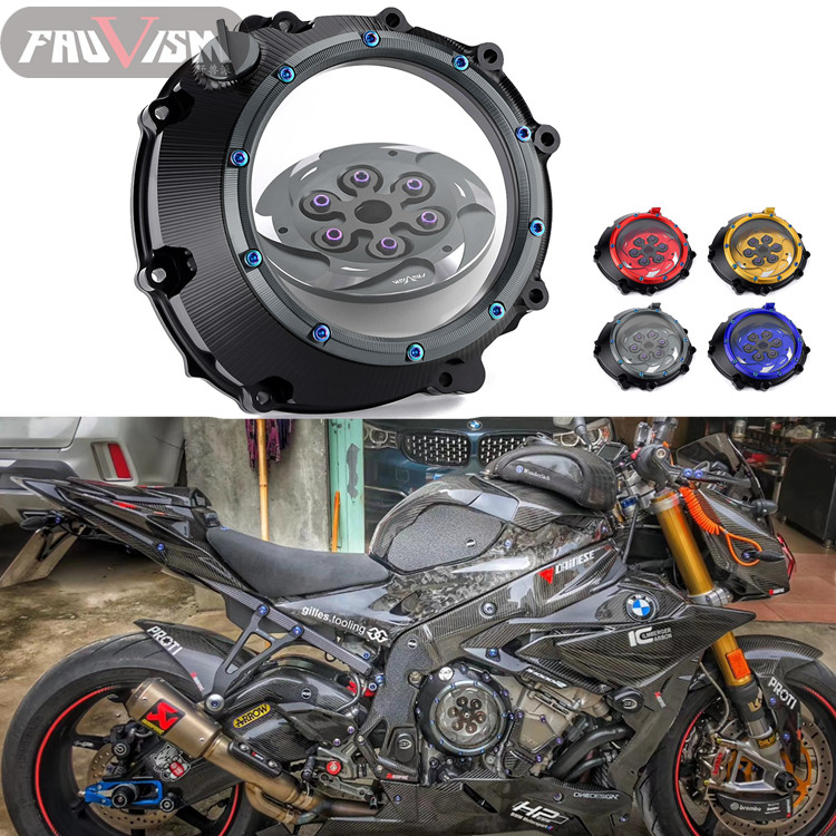 FAUVIM adapted to BMWBMW S1000R 14-20 years clutch cover modified clutch transparent cover