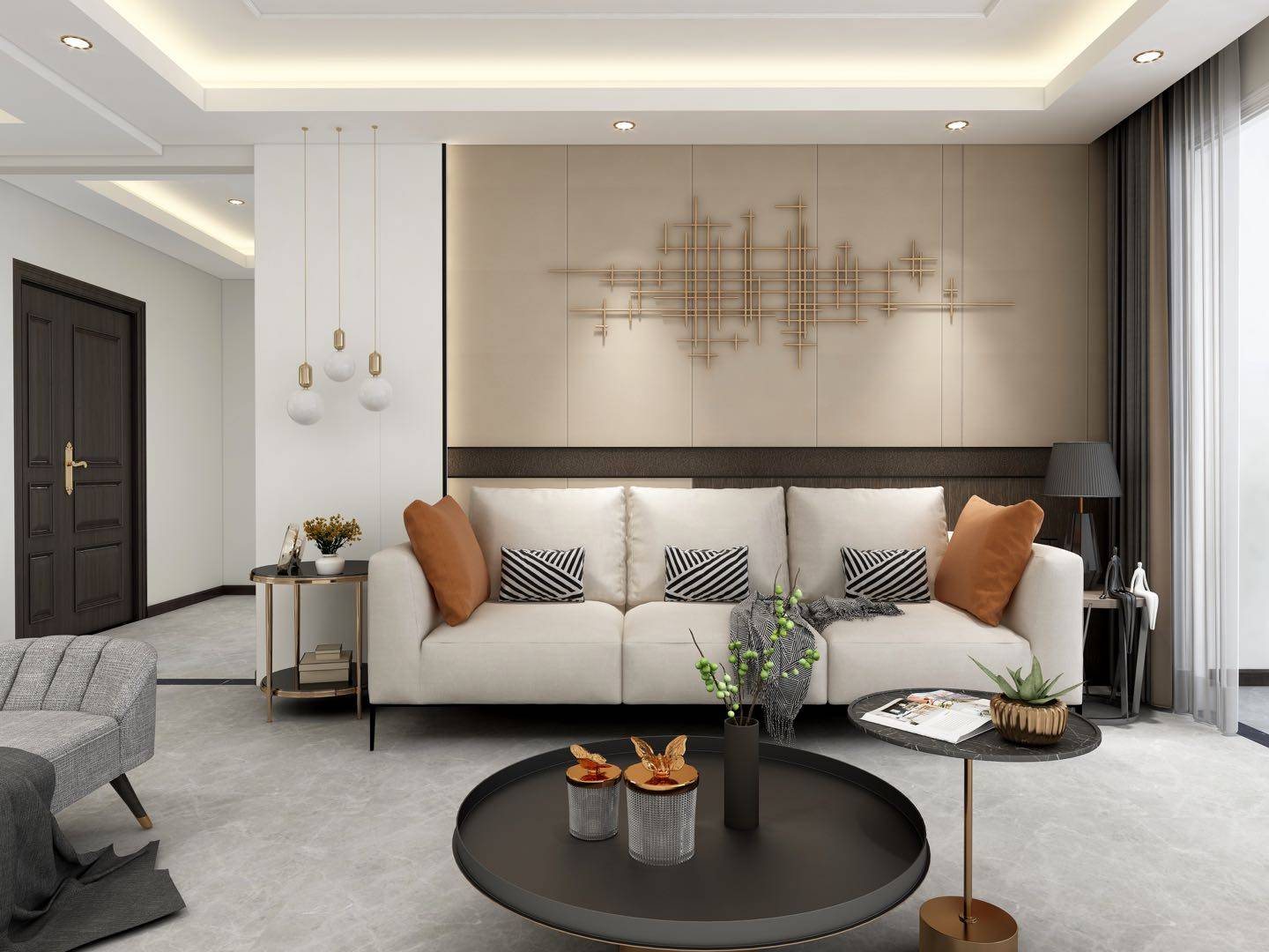 Seatron Wood Aesthetics Wall Panel Moisture-proof and easy to clean living room bedroom background wall HCZ600V-307 eco-friendly