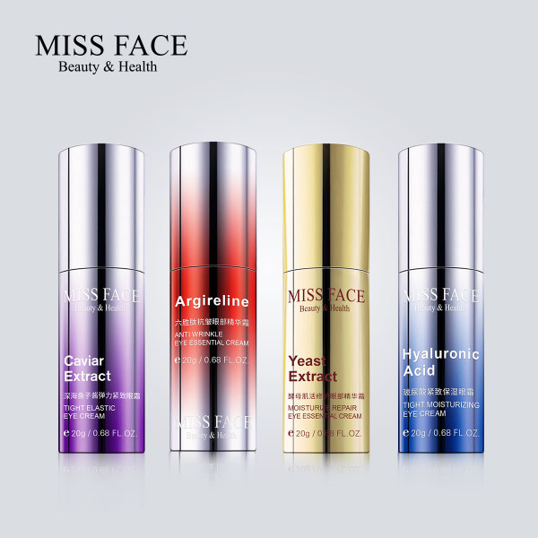 Miss face 玻尿酸/鱼子酱/六胜肽/酵母眼霜*3瓶 双重优惠折后￥38包邮（任拍3件）