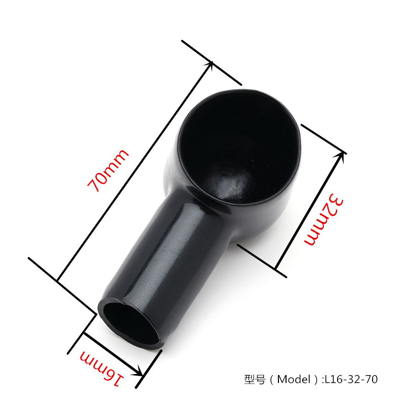 Tobacco-fighting type rubber cover Smoke Bucket Type Cable Gum Cover Battery Harness Insulation Soft Gum Cover